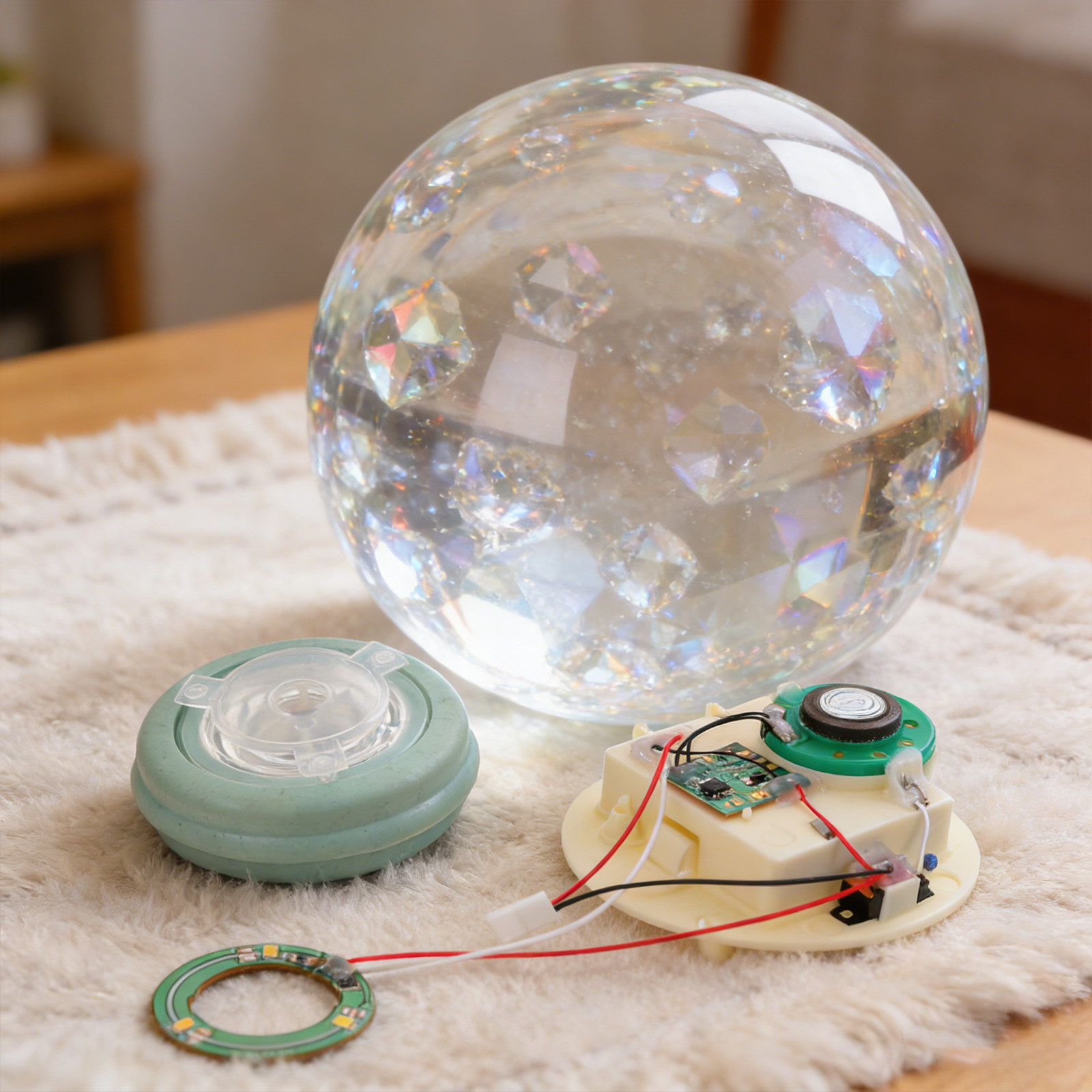 Snow Globe Movement with Music - Plastic Dome Clear review and price