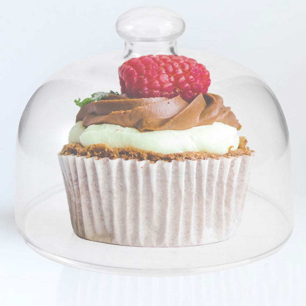 2Pcs Transparent Cake Dome Cov - Plastic Dome Clear review and price