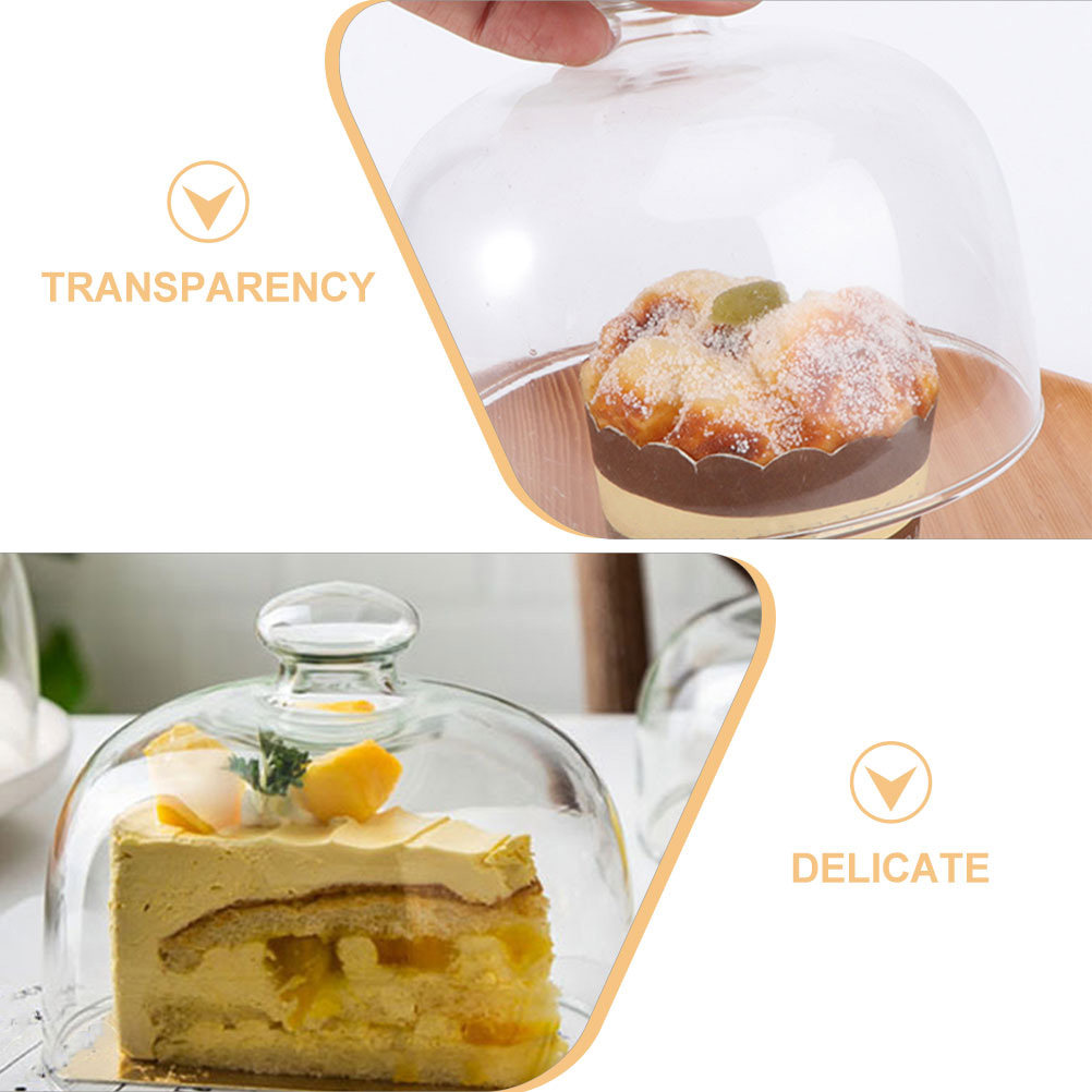 2Pcs Transparent Cake Dome Cov - Plastic Dome Clear review and price